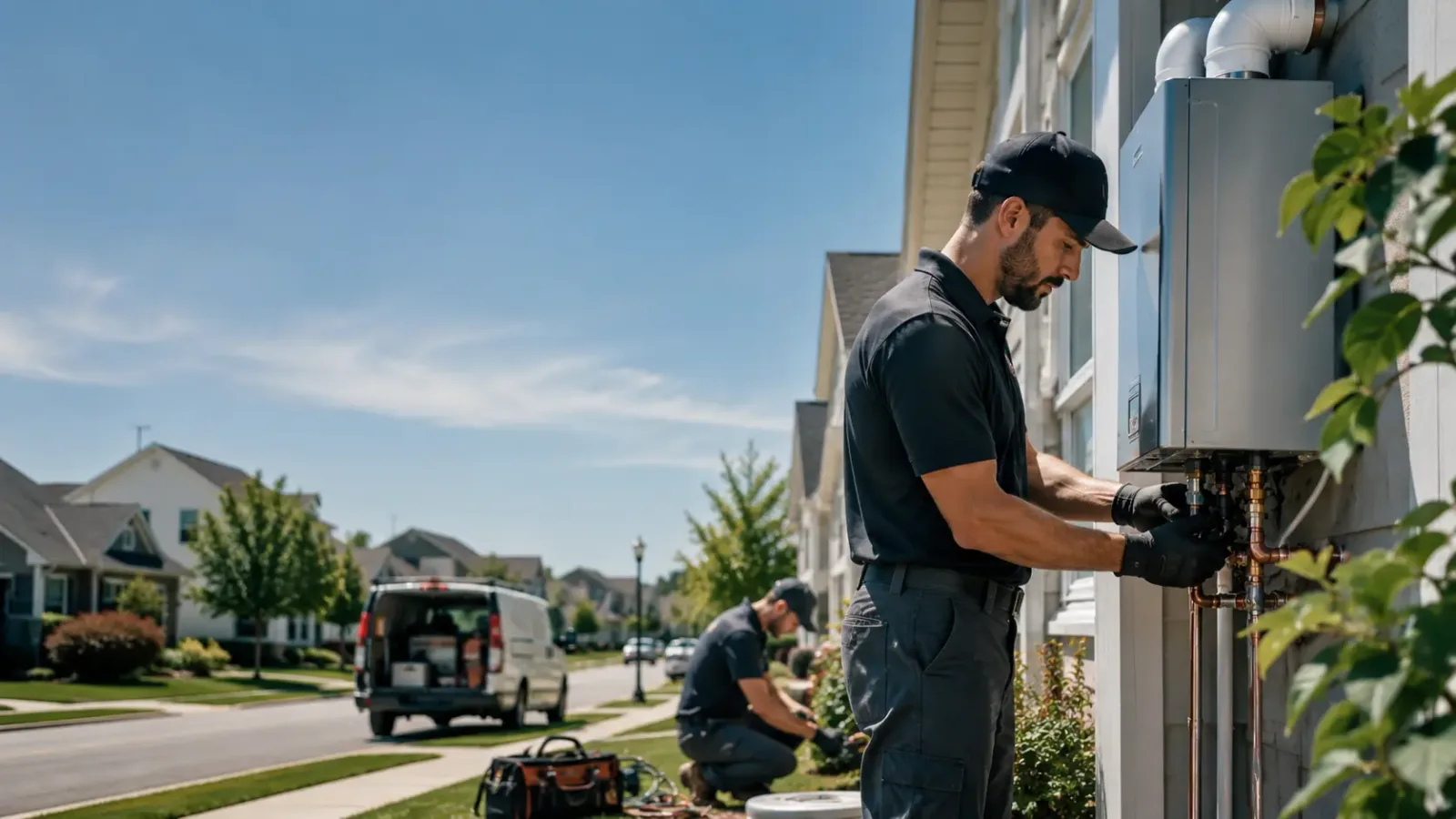 Tankless Water Heater Installation in Greene, RI